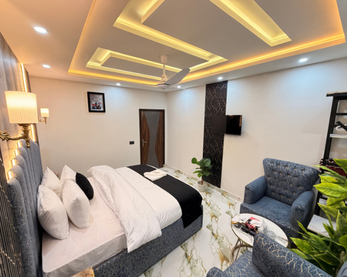 Elegant Room In New York Hotel